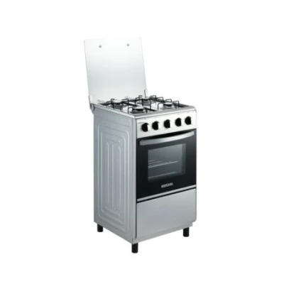 Cuisinière BRUHM 50×50 – 4 Feux Silver BGC-5540IF – Image 3