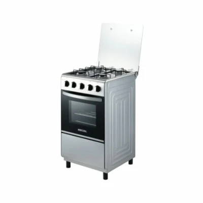Cuisinière BRUHM 50×50 – 4 Feux Silver BGC-5540IF – Image 4