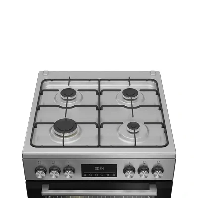 Cuisinière BEKO FBE62320XDL – 4 Feux à Gaz Multifonction 60x60 cm Acier Inoxydable – Image 4