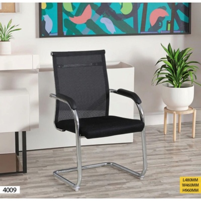 Fauteuil Visiteur 4009 – Noir
