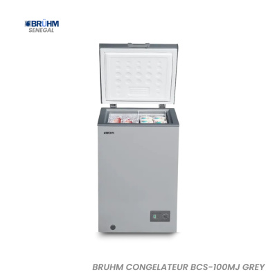 Congélateur BRUHM BCS-100MJ – Gris capacité 100 L Brut