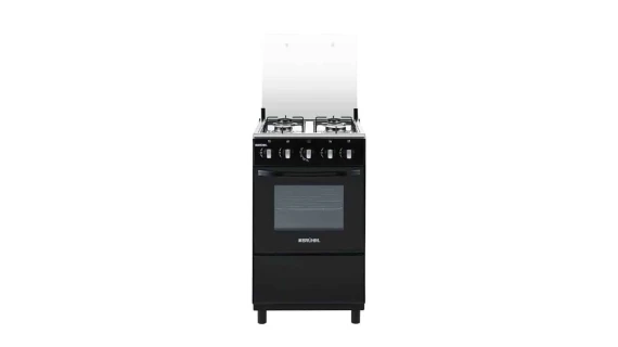 Cuisinière BRUHM 50×50 – 4 Feux Noir BGC-5540IB