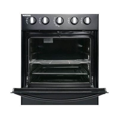 Cuisinière BRUHM 50×50 – 4 Feux Noir BGC-5540IB – Image 5