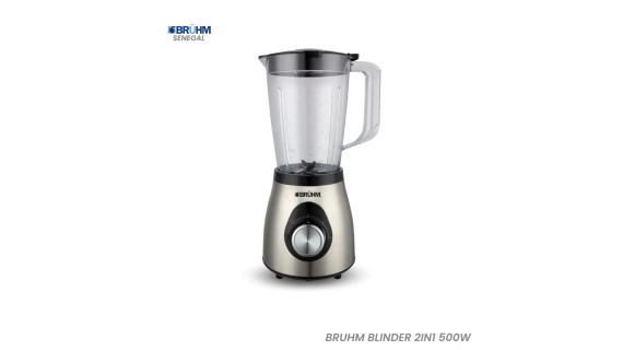 Blender 2-en-1 BRUHM BBP-15500PSM – 1,5L, 500W