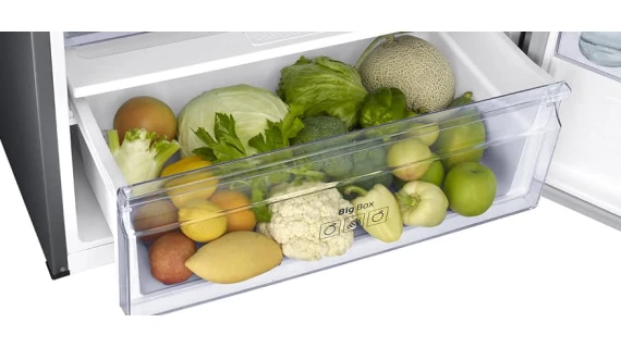 Réfrigérateur Smart Technology Combiné 4 Tiroirs 308 Litres – STCB557NFM – Gris – Image 2