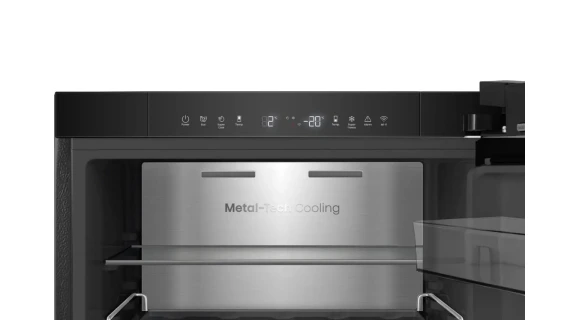 Réfrigérateur Hisense Combiné 3 Tiroirs 370L – No Frost Inverter – Noir – RB5K330GSFE – Image 7