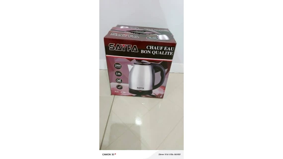 Chauffe-eau SAYFA NY-S20 – Haute Qualité 2 L, 2000 W