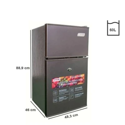 Réfrigérateur Smart Technology Bar 2 Portes Petit Modèle STR150F – Image 3