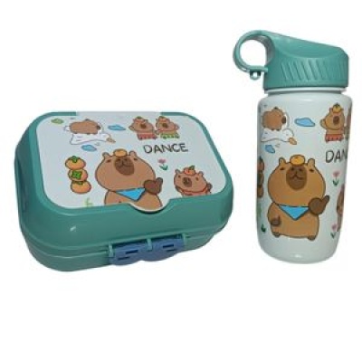 Gourde Enfant avec deux pieces LUNCH BOX