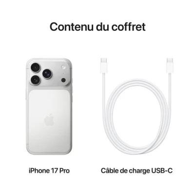 Apple iPhone 17 Pro 256 Go – Puissance A19 Pro, Triple caméra 48 MP, Écran 6,3″ OLED – Image 6