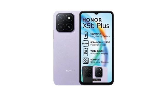 Honor X5B Plus - 128GB RAM 4GB -  6,56 pouces - Batterie 5200 mAh