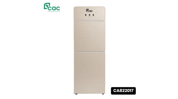 Fontaine à Eau CAC CA822017 Beige avec Réfrigérateur Intégré – Eau Chaude & Froide