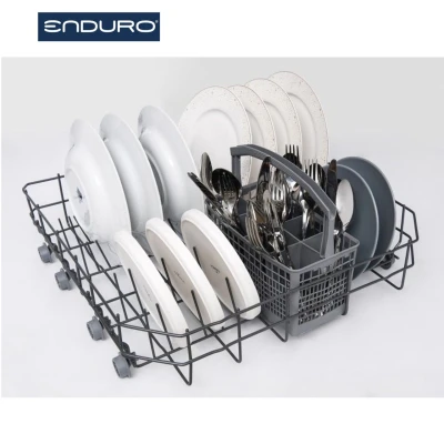 Lave-vaisselle encastrable Enduro DBI1613B – 13 couverts – Classe A++ – Silver/Noir – Image 3