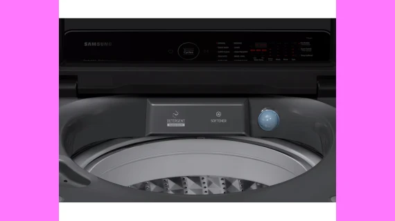 Machine à laver Top Load 16 kg Samsung WA16CG6745BDNQ  avec EcoBubble™ & Moteur Digital Inverter – Image 5