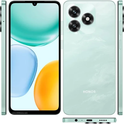 Image du smartphone HONOR X5C 4G avec écran 6,74" et batterie 5260mAh
