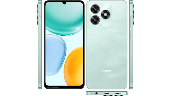Image du smartphone HONOR X5C 4G avec écran 6,74" et batterie 5260mAh