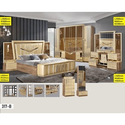 Chambre à Coucher 317-B – Élégance, Confort et Style Contemporain