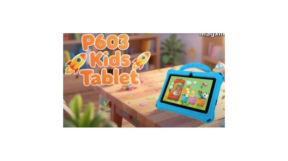 Tablette Telzeal P603 w – Écran HD 7 pouces, Android 10.1, WiFi 5G, double caméra, 4 Go de RAM, 128 Go de stockage, batterie 3000 mAh