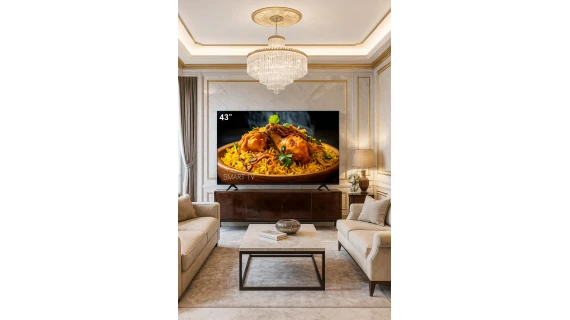 Téléviseur AMAZ 43" Smart Android AM43FT1002S – Full HD, WiFi, Bluetooth, Chromecast – Image 3