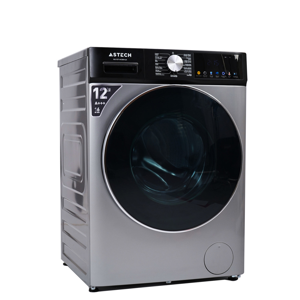 Machine à laver ASTECH 12 Kilos lavage A+++ MLV12F-N1210-LC 12KG INVERTER
