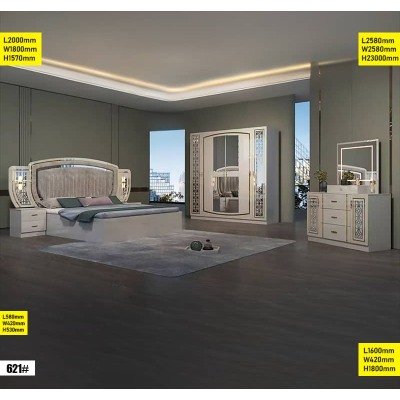 Chambre à Coucher 621# – Élégance, Confort et Fonctionnalité