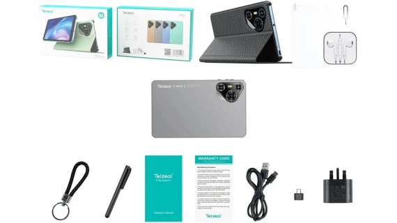 Tablette Telzeal P700 5G 7 pouces avec double SIM, 6 Go de RAM, 256 Go de ROM et batterie 3000 mAh – Image 6