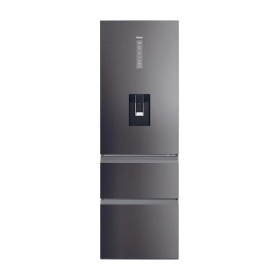 Réfrigérateur Haier 3 Portes HTW5618EWMG – Total No Frost, Écran LED, 460L