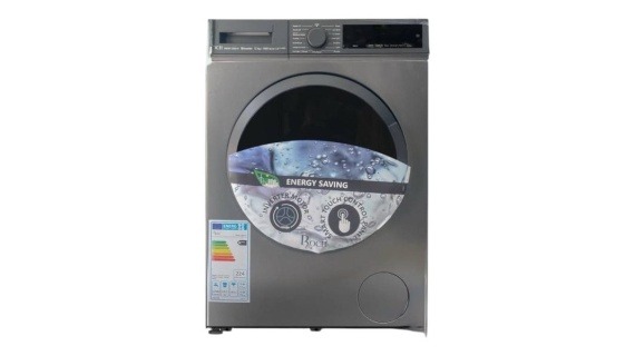 Machine à laver ROCH 12 kg – Front Load – 15 Programmes – Inverter – Gris (RMW120SI)