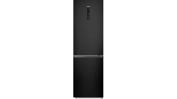 Réfrigérateur Haier HDR3619FNPB – Combiné 341L No Frost Noir 60cm