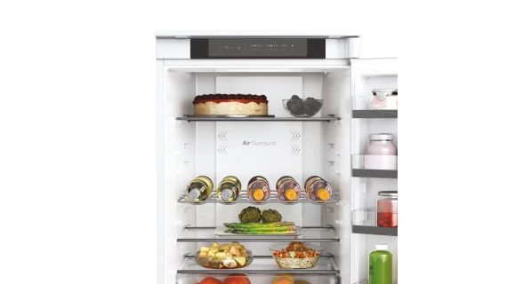 HAIER Series 3 HETR3619ENPB 60/40 Fridge Freezer - Slate Black – Image 4