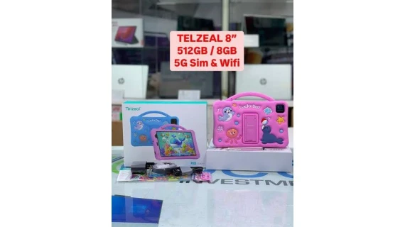 Telzeal Tab P801 Kids – La Tablette Éducative Ultime pour Enfants (8GB RAM | 512GB | 8")