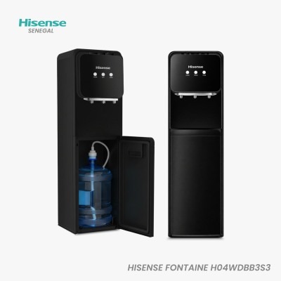 Fontaine à Eau HISENSE Noir – Modèle H04WDBB3S3 (Cache Bouteille)
