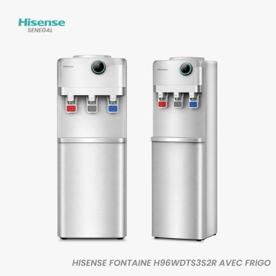 Fontaine à Eau HISENSE Gris – Modèle H96WDTS3S2R (Avec Réfrigérateur intégré)