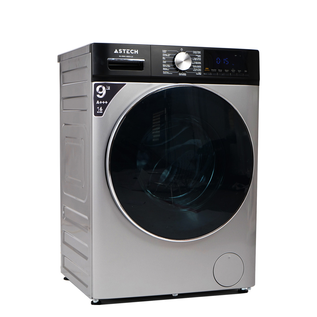 Machine à laver ASTECH 9KG MLV90B-N9INV-LC inverter