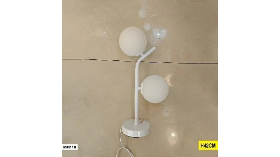 Abat-jour Lampe Moderne Branche Double – Modèle MM110 (42 cm)