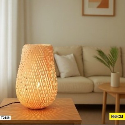 Abat-jour Lampe Tressage Ajouré Ambiance – Modèle T2158 (39 cm)