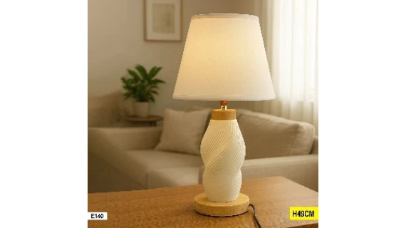 Abat-jour Lampe Flora Cristal Doré – Modèle D511 (34 cm)