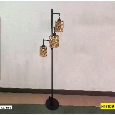Lampadaire Trio Rotin – Modèle X5719-3 (161 cm)