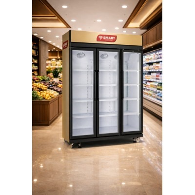 Réfrigérateur Vitrine SMART TECHNOLOGY 3 Portes Vertical – 923L – STCDV3300 | Refroidisseur Professionnel