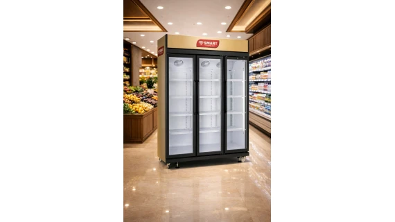 Réfrigérateur Vitrine SMART TECHNOLOGY 3 Portes Vertical – 923L – STCDV3300 | Refroidisseur Professionnel
