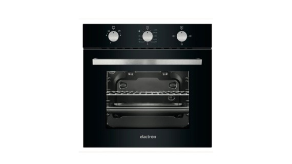 Four Encastrable ELBA ELNB3 60×60 cm Noir – Four à Gaz Performant et Élégant