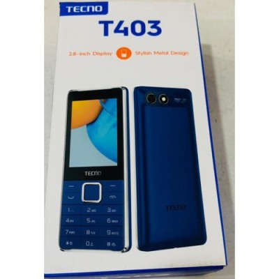 Tecno T403 Téléphone Classique Double SIM – Écran 2.8″, Batterie 2000 mAh