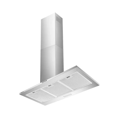 Hotte de Cuisine HISENSE 90x60 HHO90TASS – Inox, LED, 3 Vitesses, Sans Sortie – Image 2