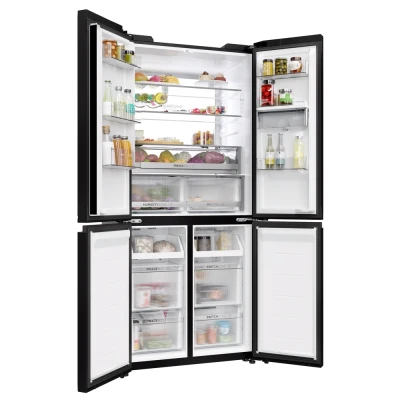 Réfrigérateur Multi-Portes 4 Portes No Frost Noir – HCKR7819DWGB | Classe D, LED, 830×594×1900 mm – Image 5