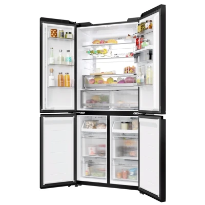Réfrigérateur Multi-Portes 4 Portes No Frost Noir – HCKR7819DWGB | Classe D, LED, 830×594×1900 mm – Image 7