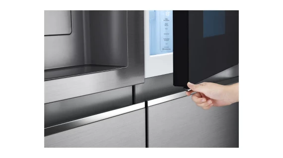 Réfrigérateur LG Side by Side 4 Portes avec Fontaine – Gris GC-X257CSEW – Image 5