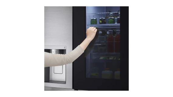Réfrigérateur LG Side by Side 4 Portes avec Fontaine – Gris GC-X257CSEW – Image 6