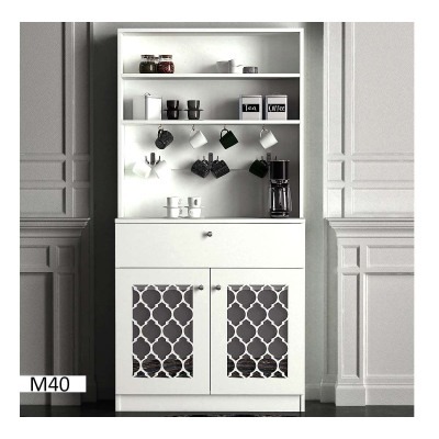 Vaisselier / Meuble de Rangement M40 – Axel Coffee Cabinet