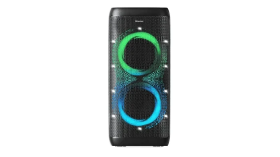 Mini Chaîne HISENSE Party Thunder 620W – Enceinte Bluetooth Puissante, Autonomie 18h, IPX4