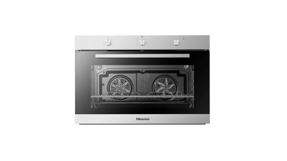 Four Encastrable Hisense 90×60 Électrique 125L – Inox Noir – HEO901SS03